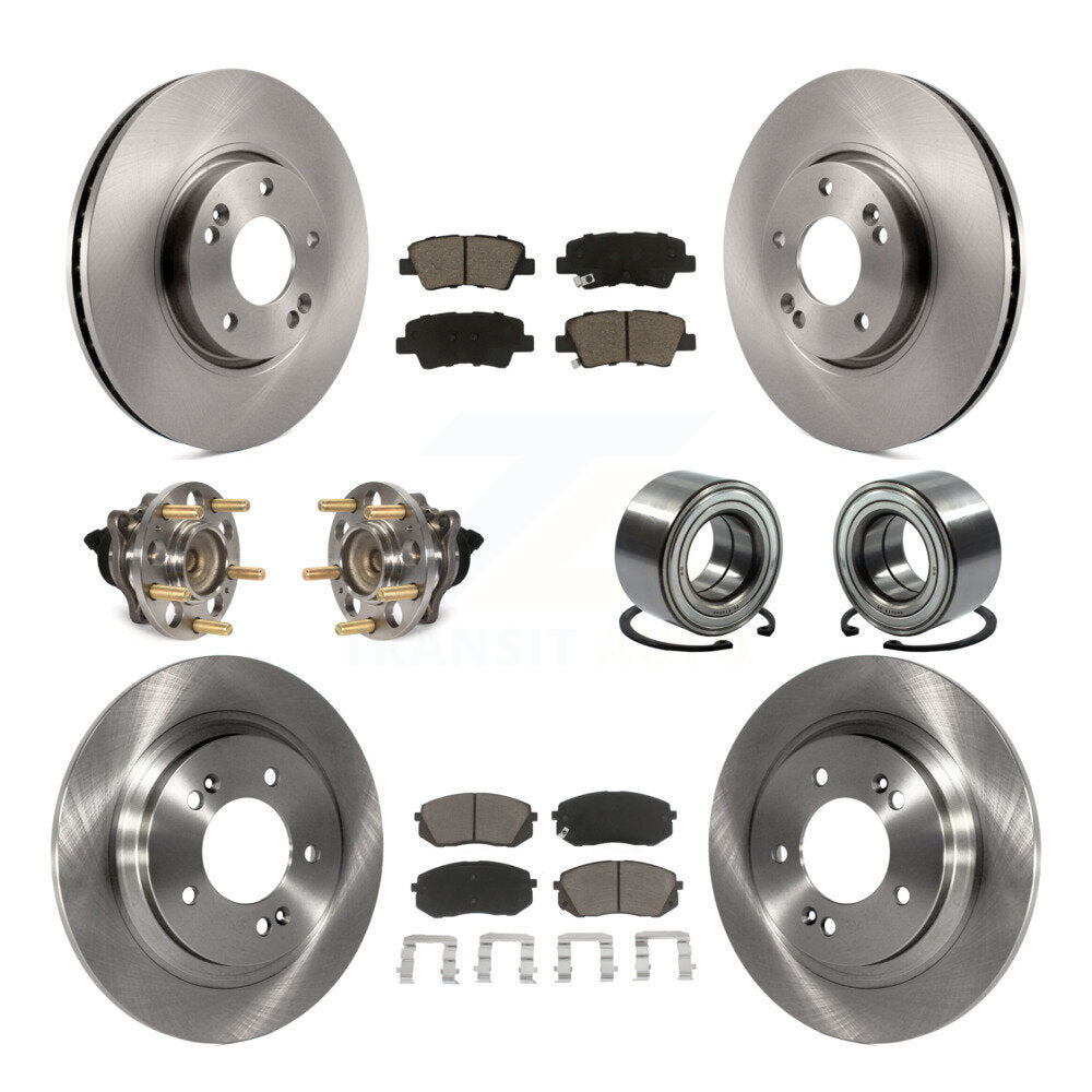 Transit Auto KBB-117351 Wheel Bearing for 2016 Kia Soul EV - Front and Rear product image