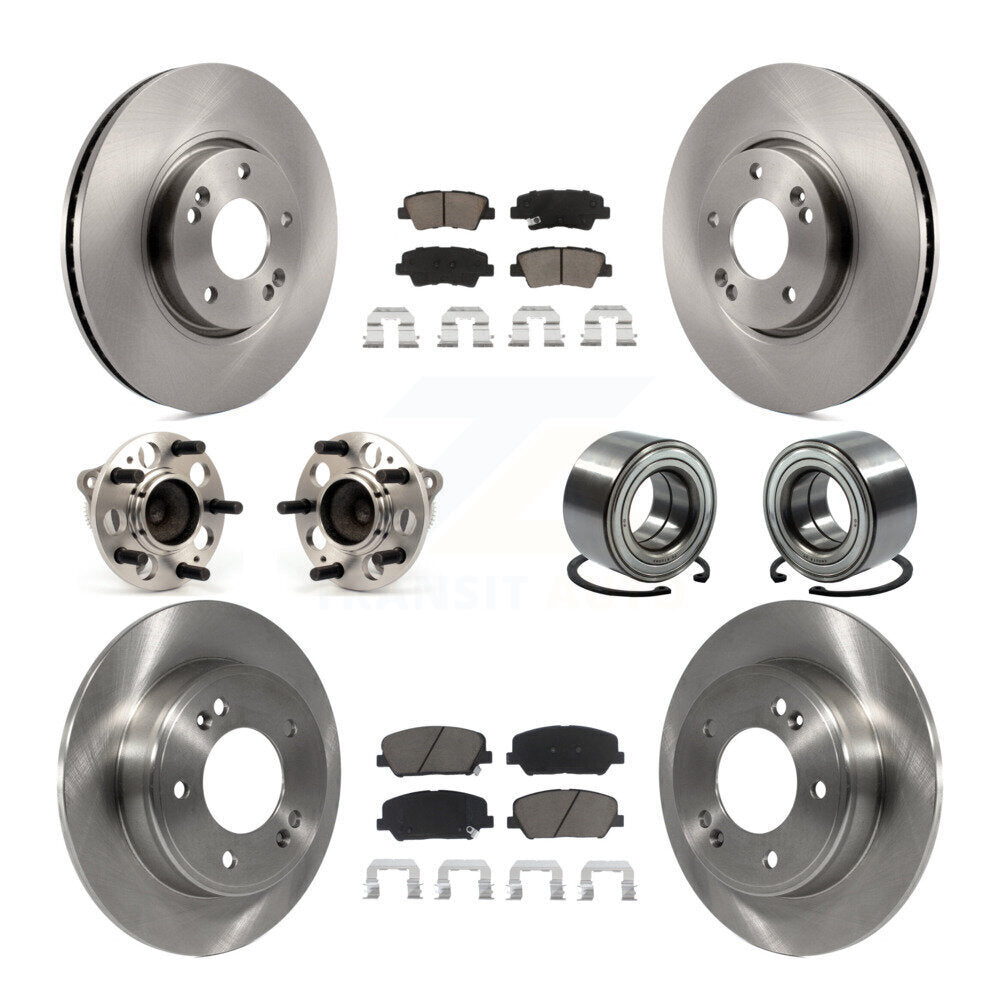 Transit Auto KBB-117364 Wheel Bearing for 2013-2015 Hyundai Veloster - Front and Rear product image
