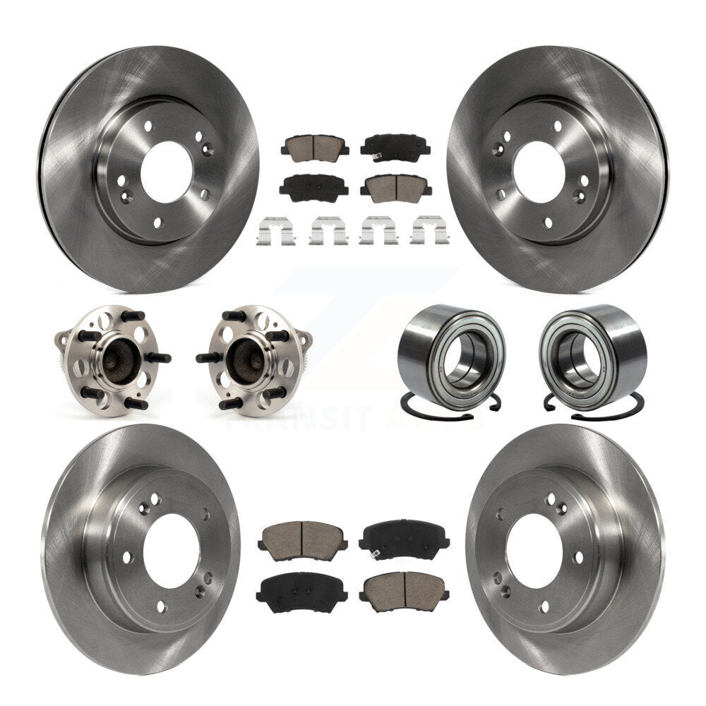 Transit Auto KBB-117366 Wheel Bearing for 2016-2017 Kia Forte Koup, Hyundai Elantra GT - Front and Rear product image