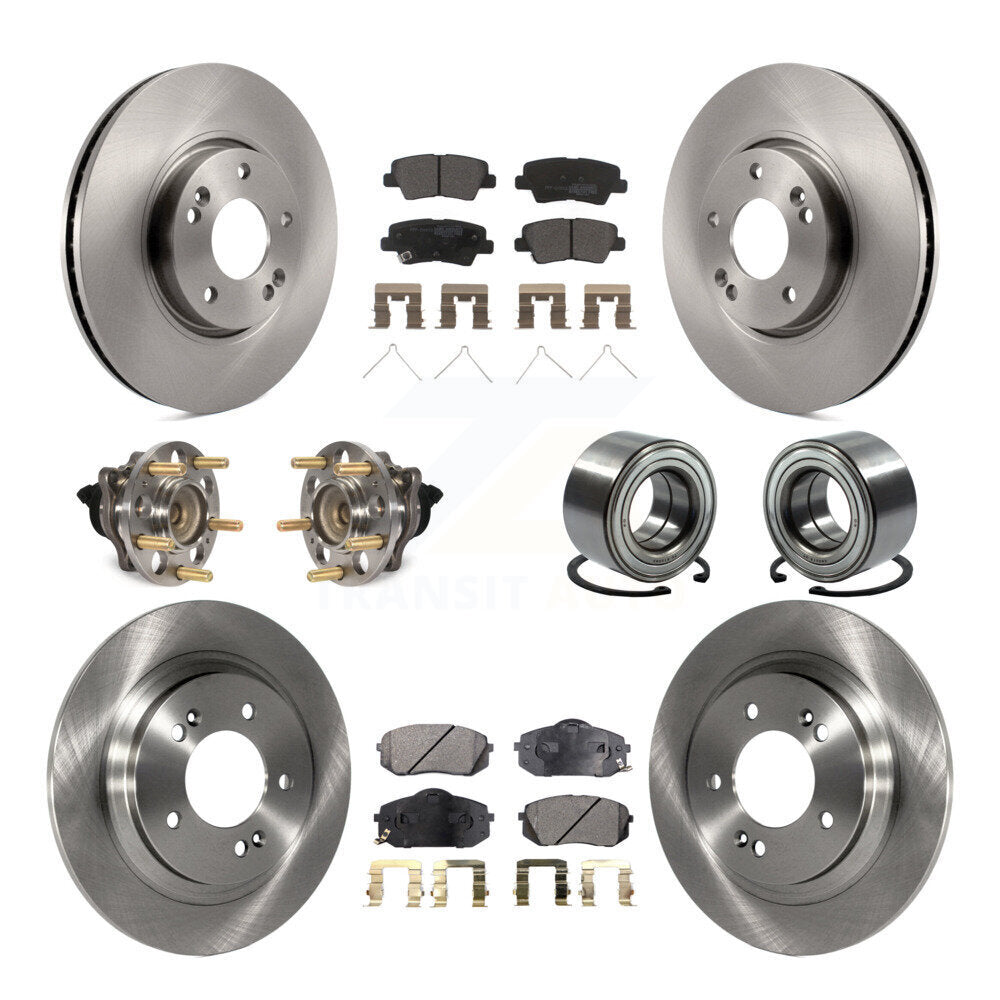 Transit Auto KBB-117447 Wheel Bearing for 2016 Kia Soul EV - Front and Rear product image