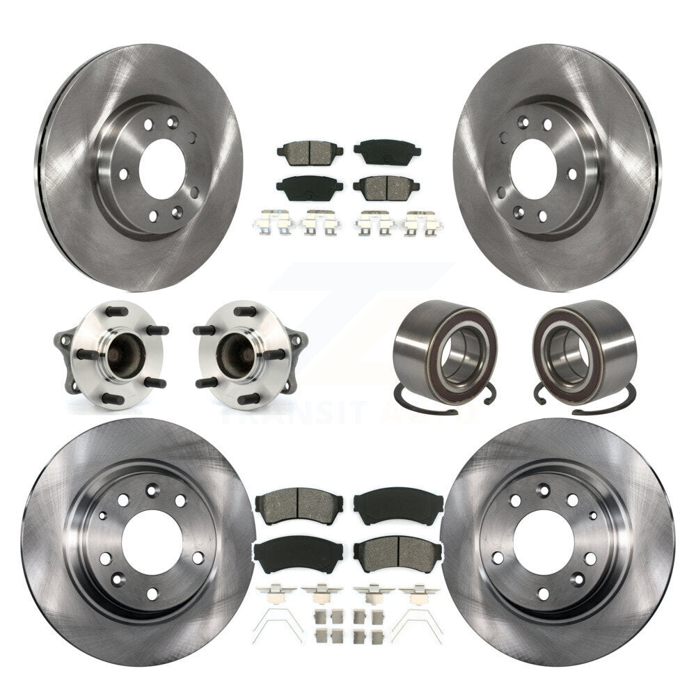Transit Auto KBB-117460 Wheel Bearing for 2009-2013 Mazda 6 - Front and Rear product image