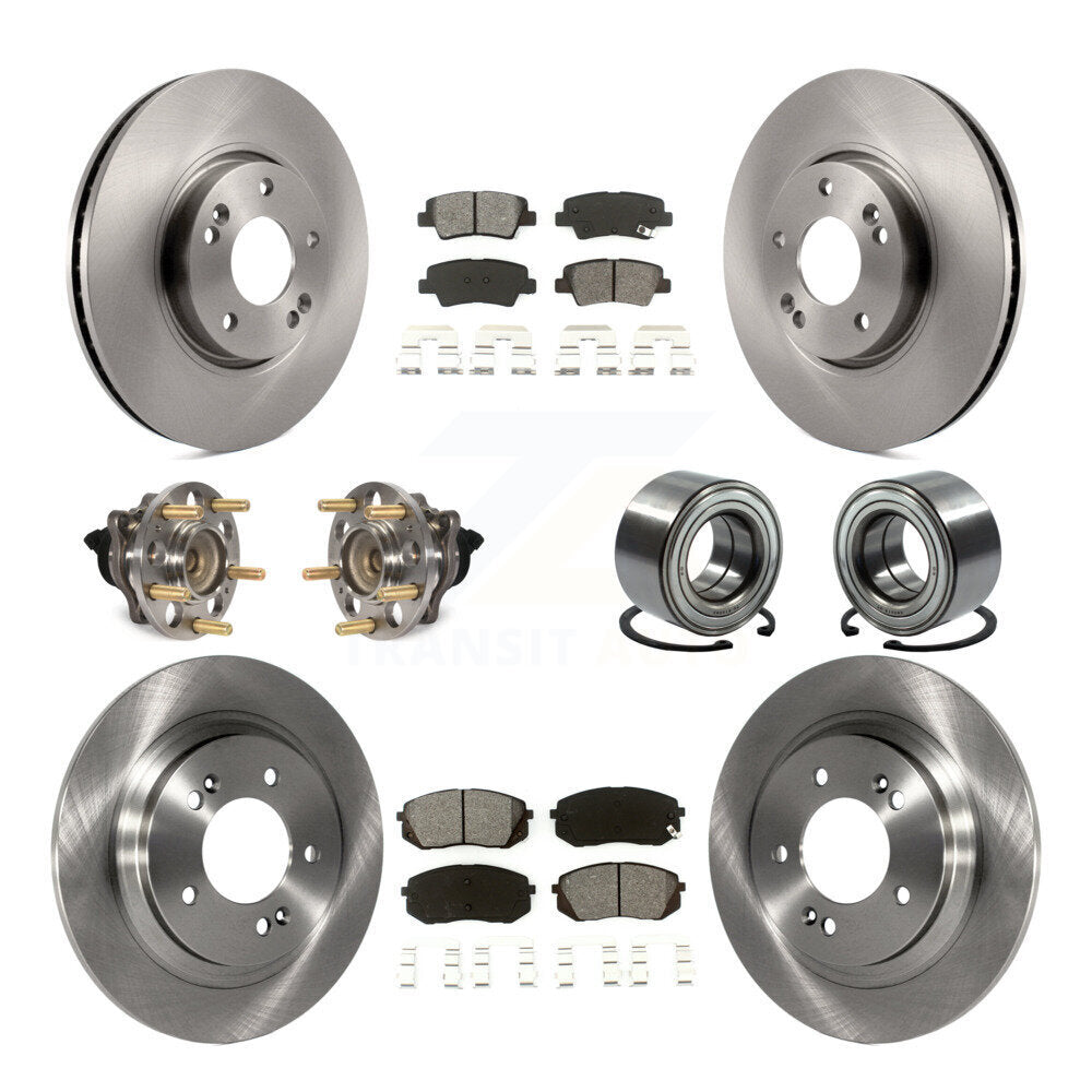 Transit Auto KBB-117462 Wheel Bearing for 2015-2016 Kia Soul EV - Front and Rear product image