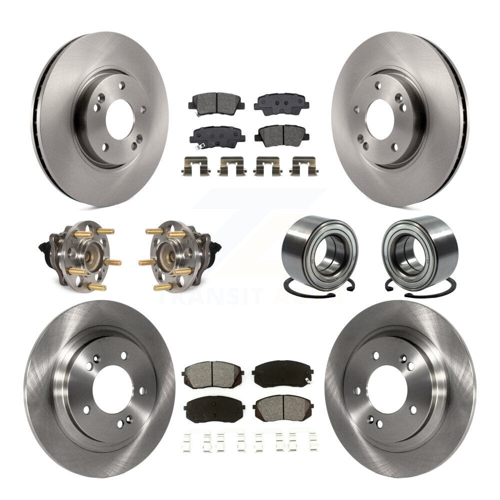 Transit Auto KBB-117463 Wheel Bearing for 2016 Kia Soul EV - Front and Rear product image
