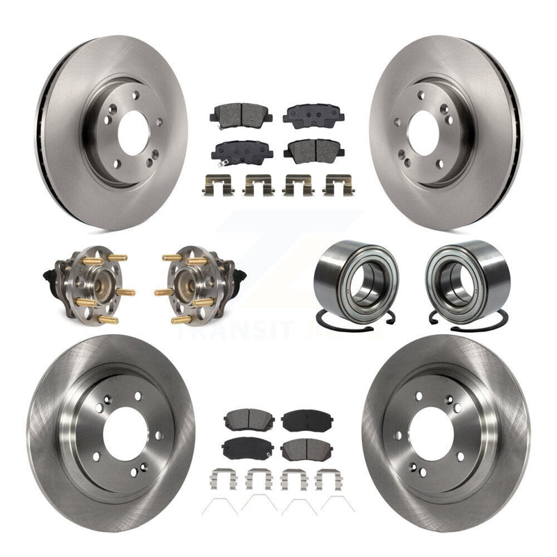 Transit Auto KBB-117464 Wheel Bearing for 2017-2019 Kia Soul EV - Front and Rear product image
