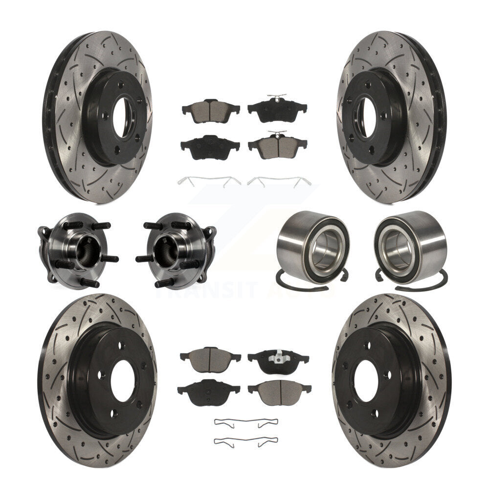 Transit Auto KBB-117486 Wheel Bearing for 2012-2018 Ford Focus - Front and Rear product image