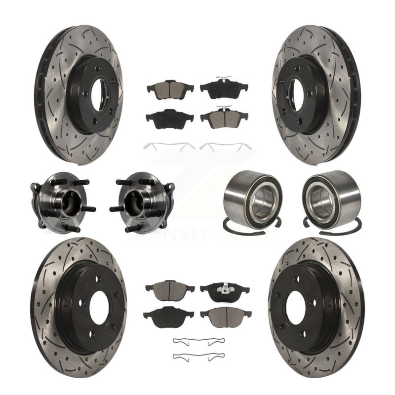 Transit Auto KBB-117486 Wheel Bearing for 2012-2018 Ford Focus - Front and Rear product image