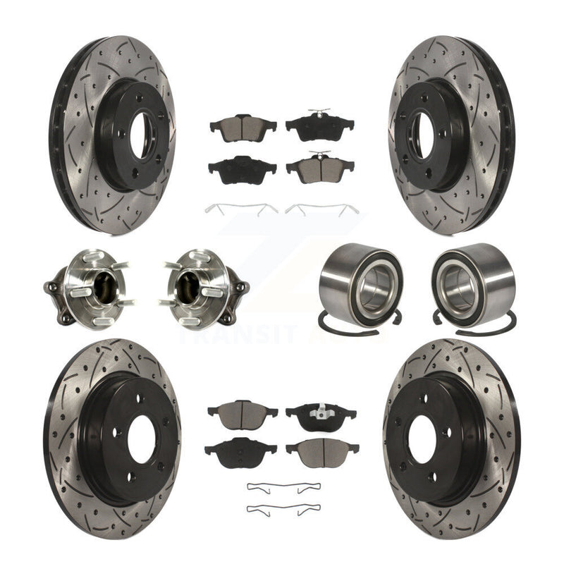 Transit Auto KBB-117487 Wheel Bearing for 2012-2018 Ford Focus - Front and Rear product image