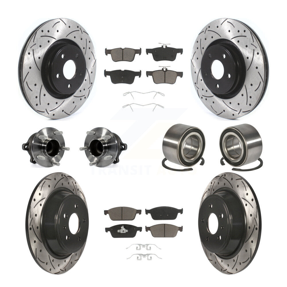 Transit Auto KBB-117488 Wheel Bearing for 2015-2019 Lincoln MKC - Front and Rear product image