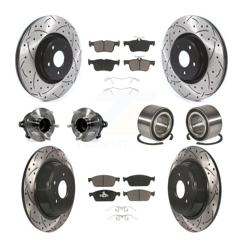 Transit Auto KBB-117488 Wheel Bearing for 2015-2019 Lincoln MKC - Front and Rear product image