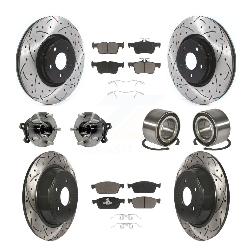 Transit Auto KBB-117489 Wheel Bearing for 2015-2019 Lincoln MKC - Front and Rear product image