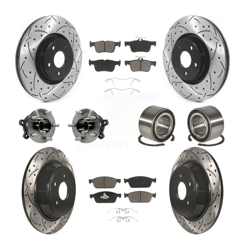 Transit Auto KBB-117489 Wheel Bearing for 2015-2019 Lincoln MKC - Front and Rear product image