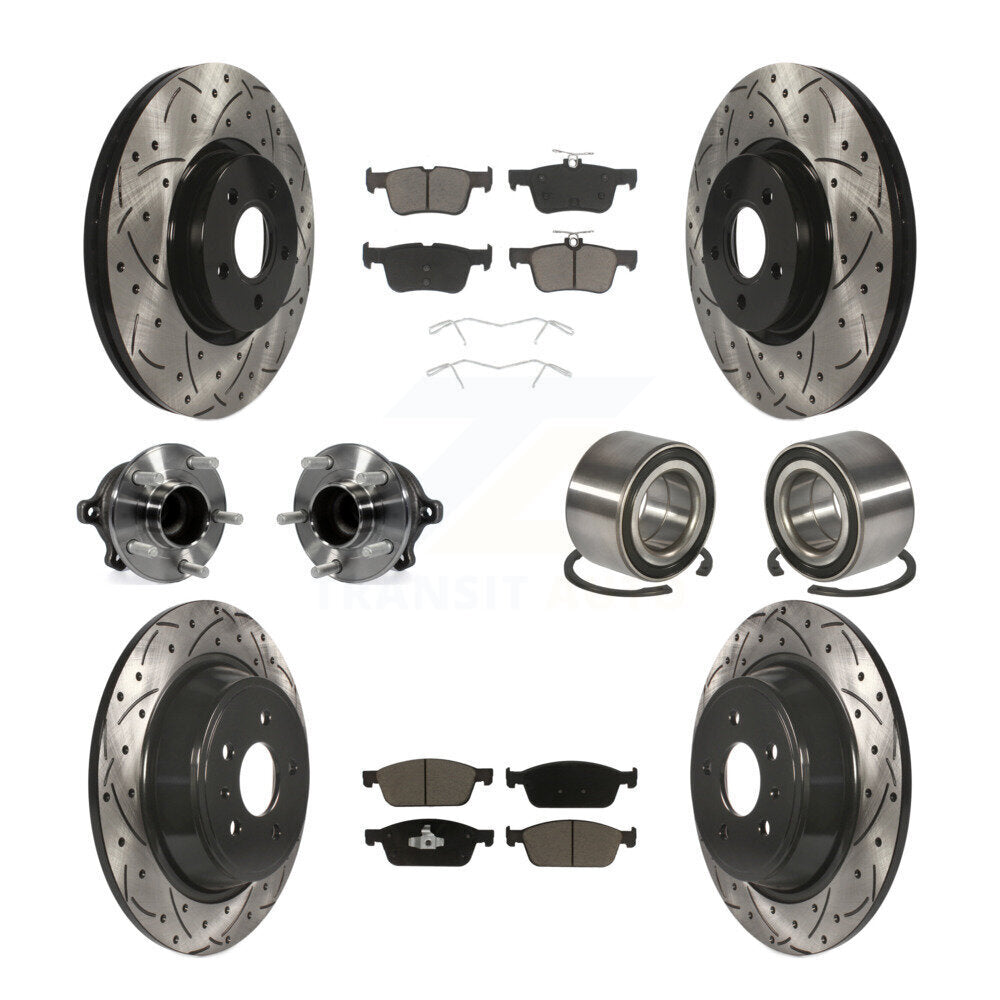 Transit Auto KBB-117492 Wheel Bearing for 2017-2019 Lincoln MKC, Ford Escape - Front and Rear product image