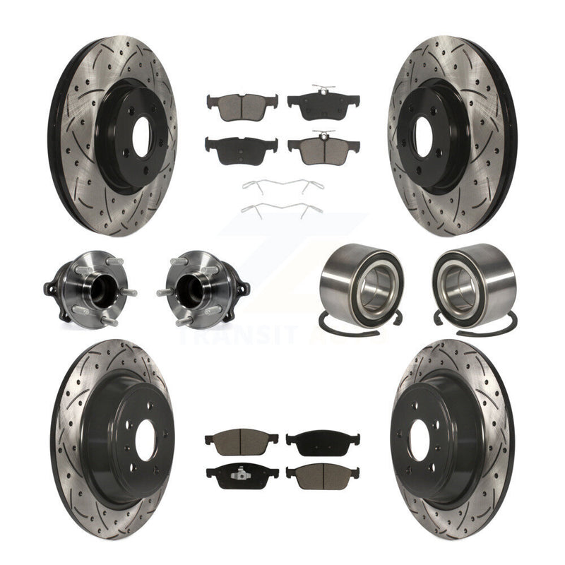 Transit Auto KBB-117492 Wheel Bearing for 2017-2019 Lincoln MKC, Ford Escape - Front and Rear product image