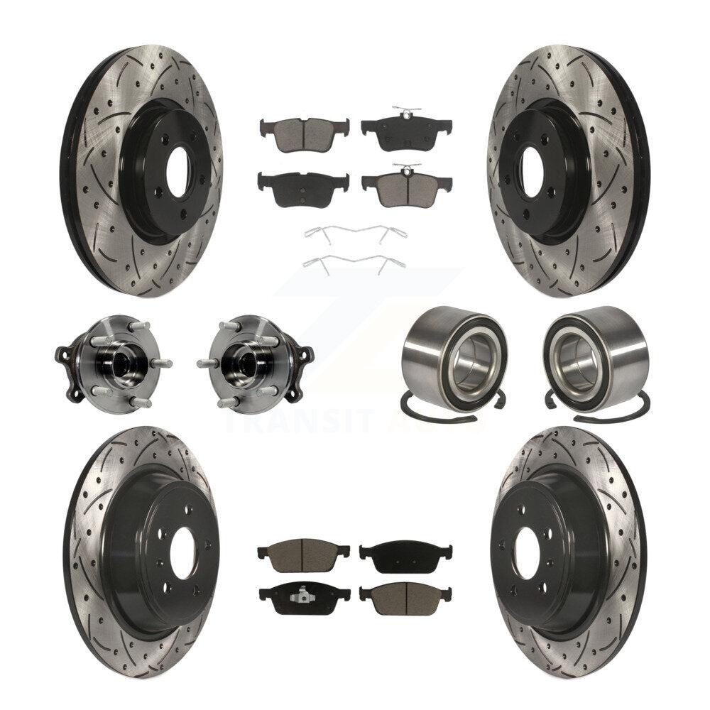 Transit Auto KBB-117493 Wheel Bearing for 2017-2019 Lincoln MKC, Ford Escape - Front and Rear product image