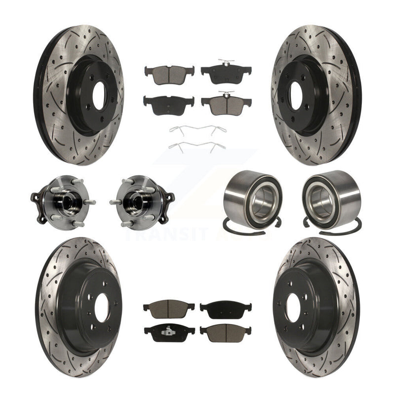 Transit Auto KBB-117493 Wheel Bearing for 2017-2019 Lincoln MKC, Ford Escape - Front and Rear product image