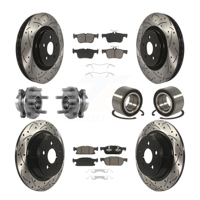 Transit Auto KBB-117494 Wheel Bearing for 2015 Ford Edge - Front and Rear product image