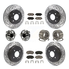 Transit Auto KBB-117495 Wheel Bearing for 2012-2017 Hyundai Accent - Front and Rear product image