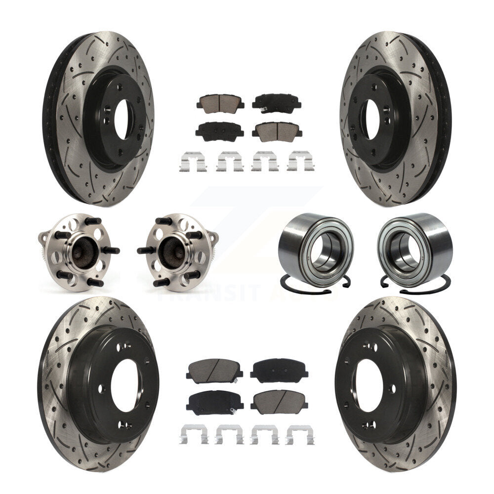 Transit Auto KBB-117497 Wheel Bearing for 2013-2015 Hyundai Veloster - Front and Rear product image