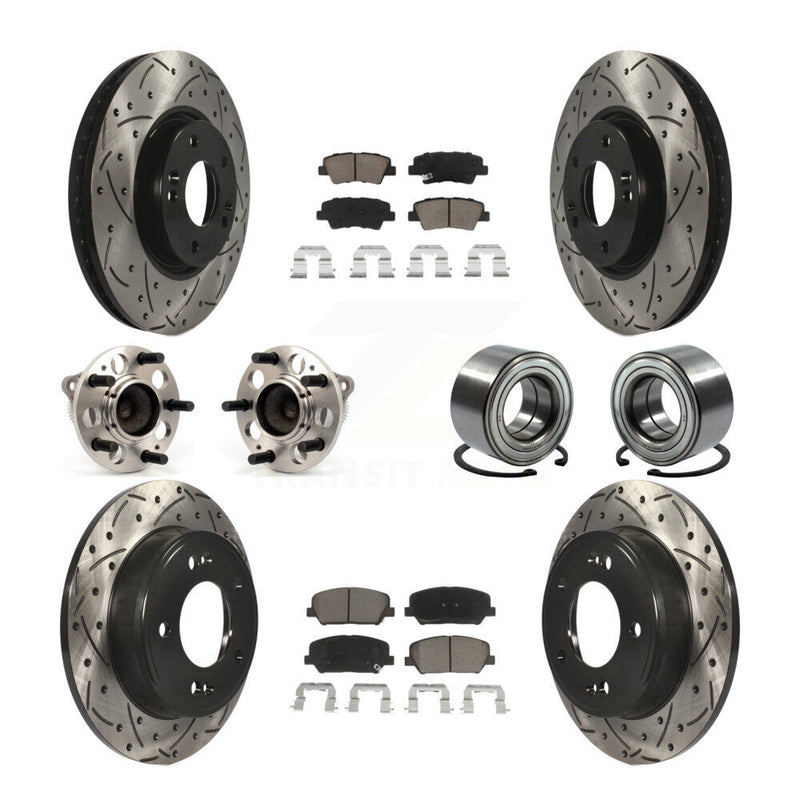 Transit Auto KBB-117498 Wheel Bearing for 2014-2016 Kia Forte, Kia Forte Koup, Kia Forte5 - Front and Rear product image