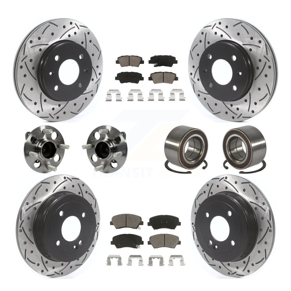 Transit Auto KBB-117500 Wheel Bearing for 2012-2017 Kia Rio - Front and Rear product image