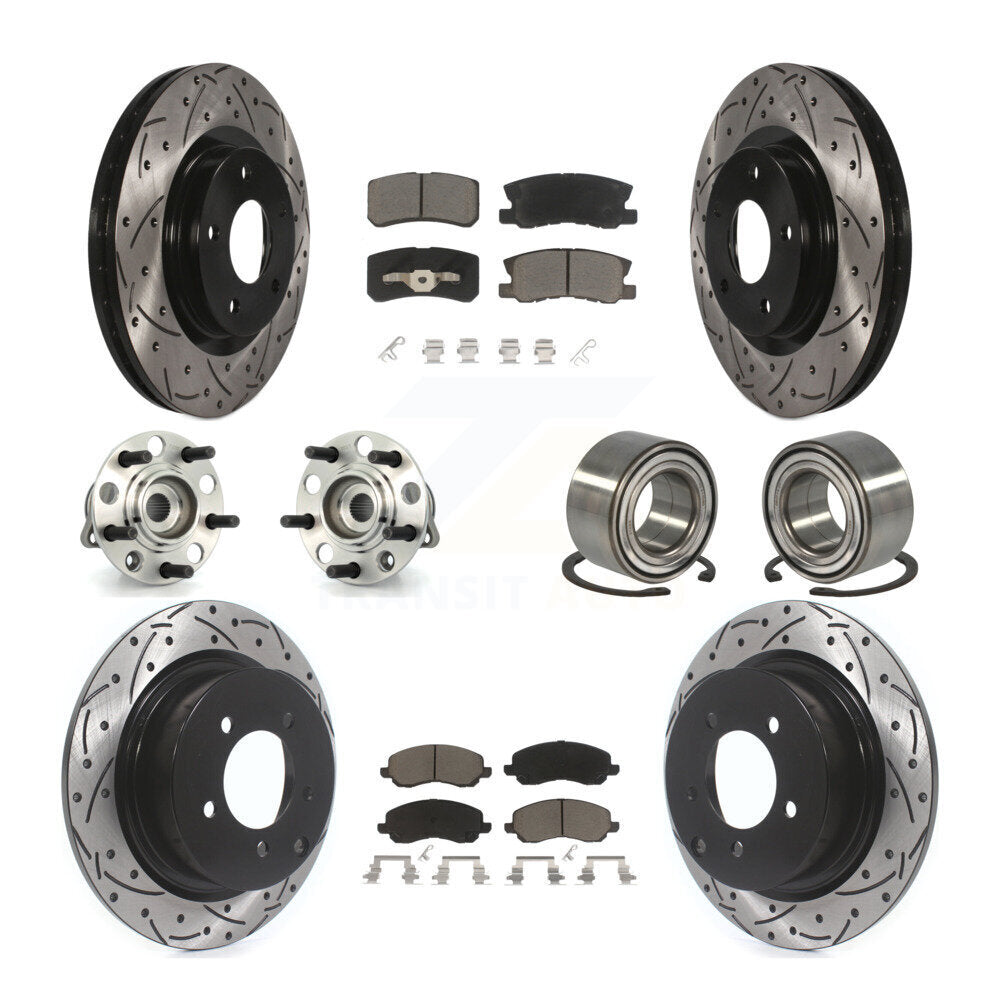 Transit Auto KBB-117506 Wheel Bearing for 2007-2017 Jeep Compass, Jeep Patriot - Front and Rear product image