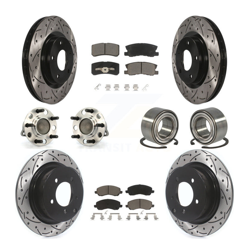 Transit Auto KBB-117507 Wheel Bearing for 2007-2017 Jeep Compass, Jeep Patriot - Front and Rear product image