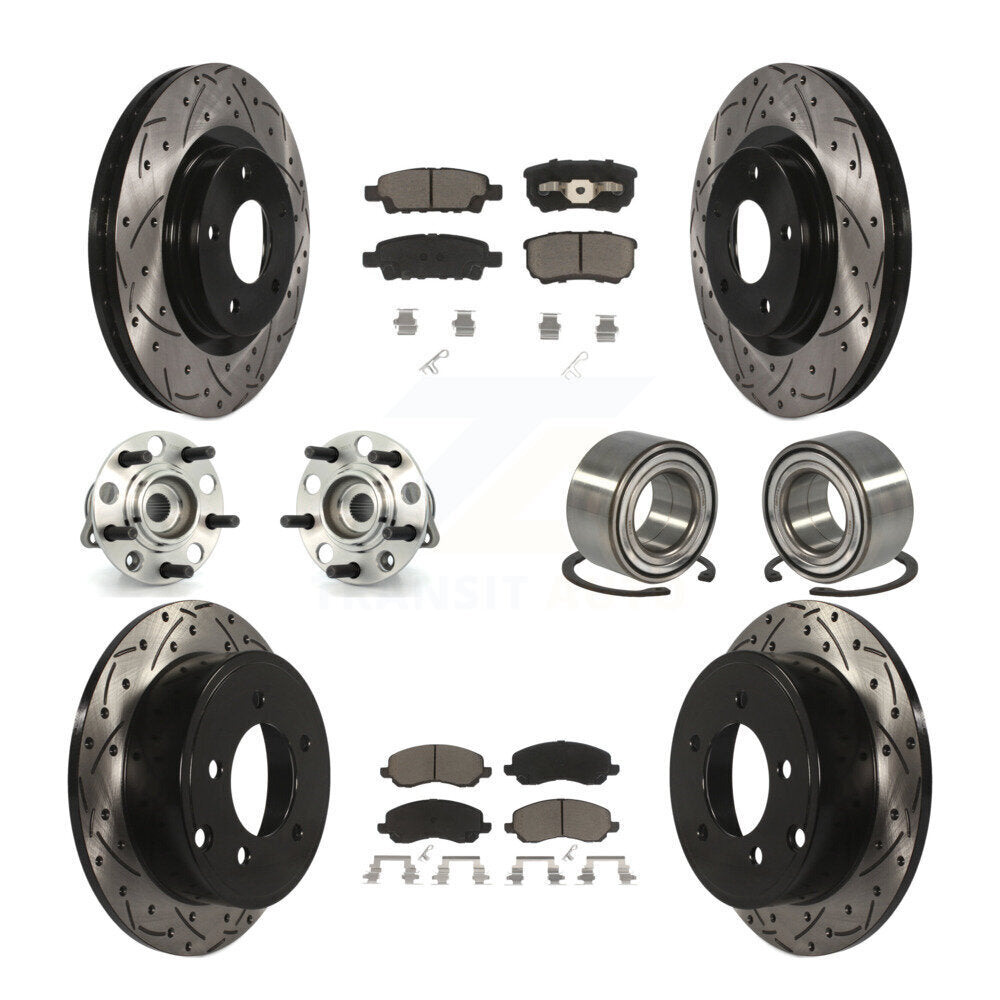 Transit Auto KBB-117508 Wheel Bearing for 2007-2017 Jeep Compass, Dodge Caliber, Jeep Patriot - Front and Rear product image
