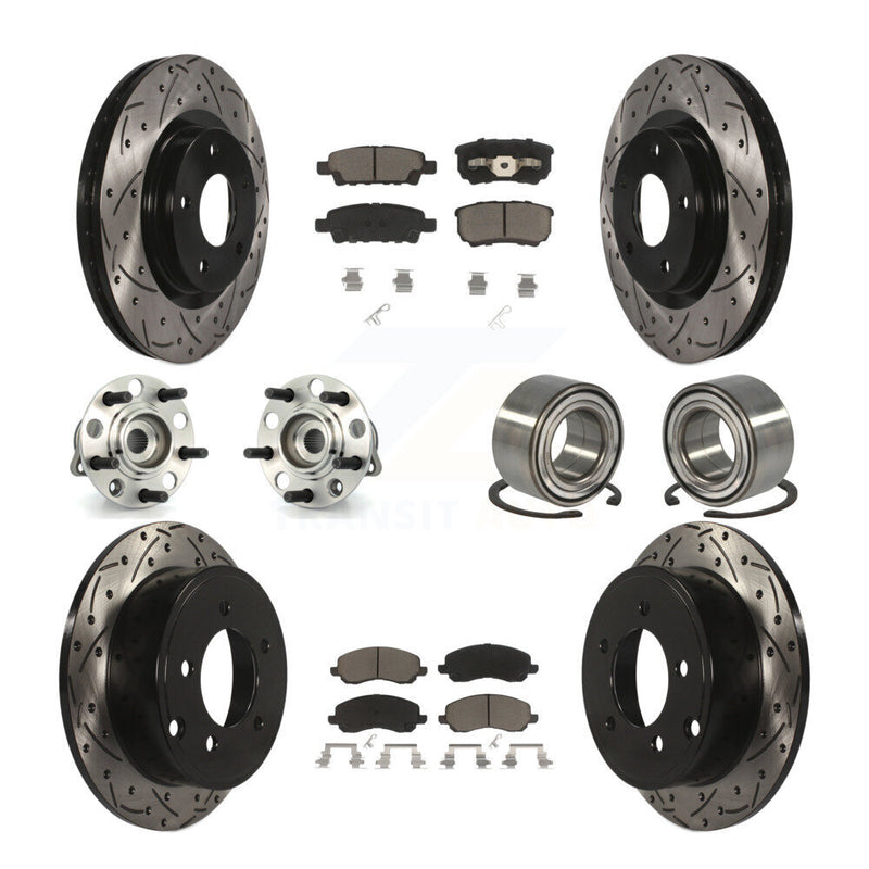 Transit Auto KBB-117508 Wheel Bearing for 2007-2017 Jeep Compass, Dodge Caliber, Jeep Patriot - Front and Rear product image