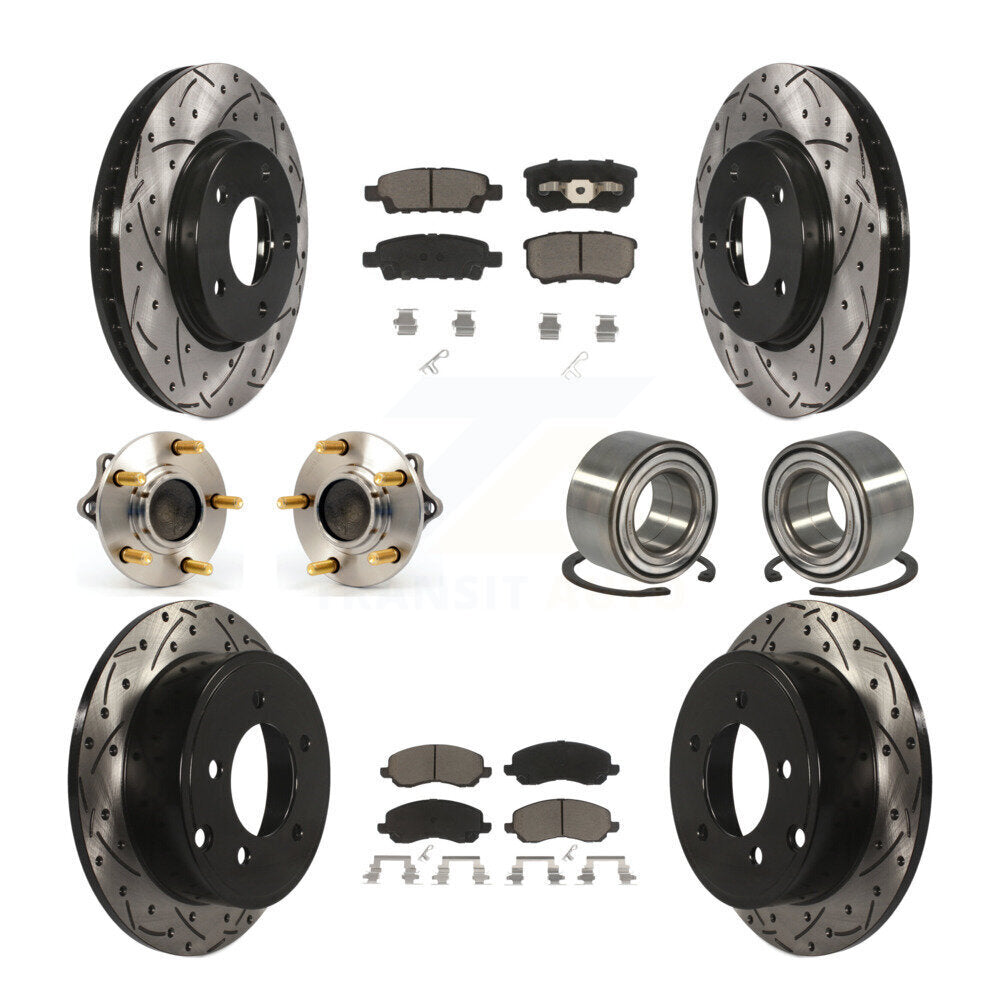Transit Auto KBB-117511 Wheel Bearing for 2008-2016 Mitsubishi Lancer - Front and Rear product image