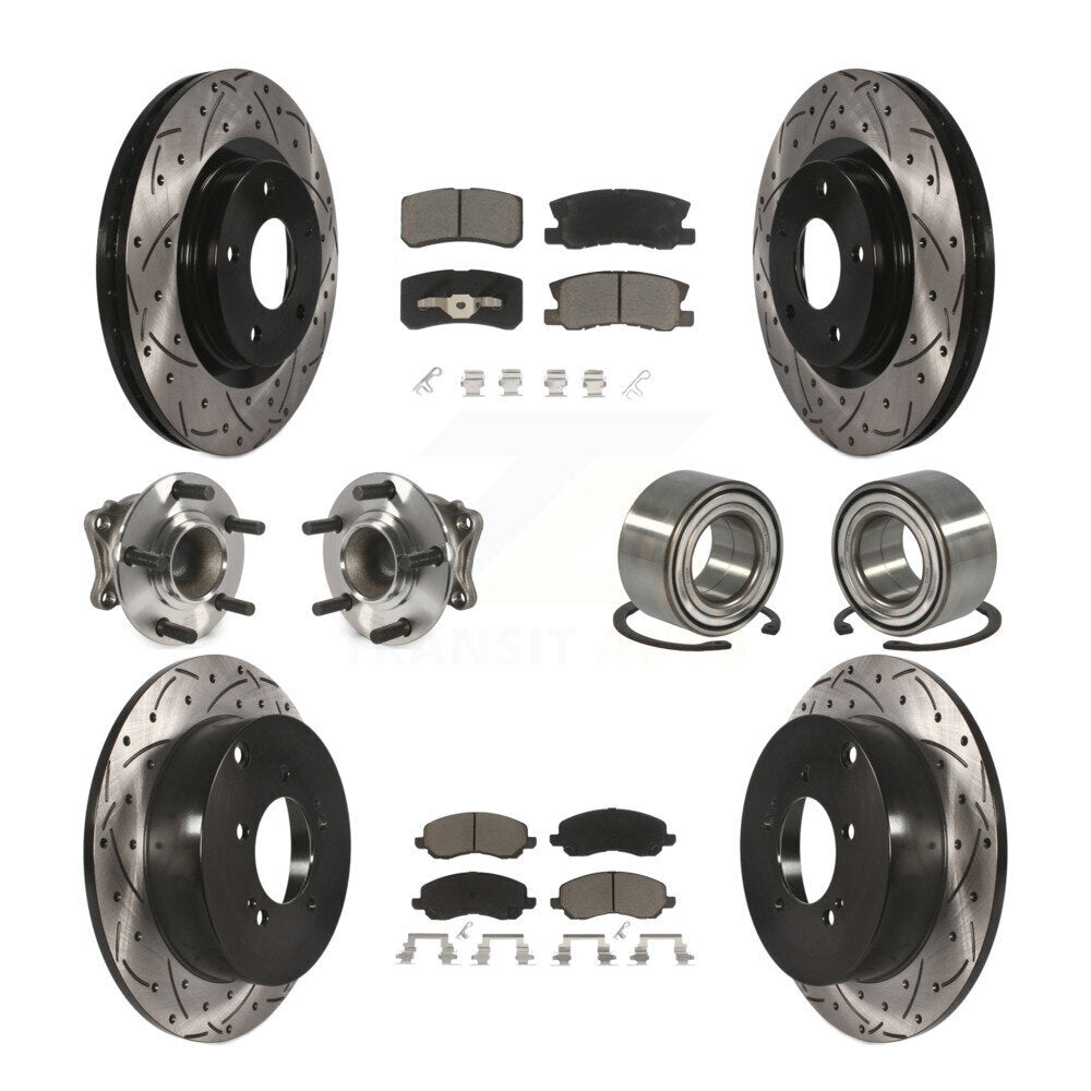 Transit Auto KBB-117515 Wheel Bearing for 2007-2013 Mitsubishi Outlander - Front and Rear product image