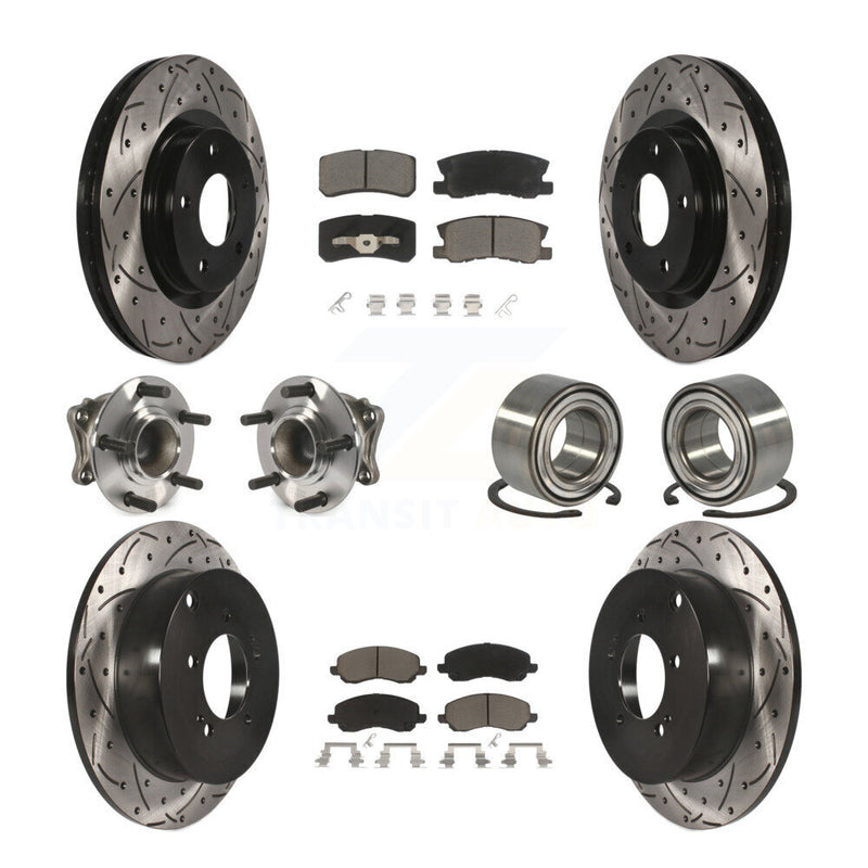 Transit Auto KBB-117515 Wheel Bearing for 2007-2013 Mitsubishi Outlander - Front and Rear product image