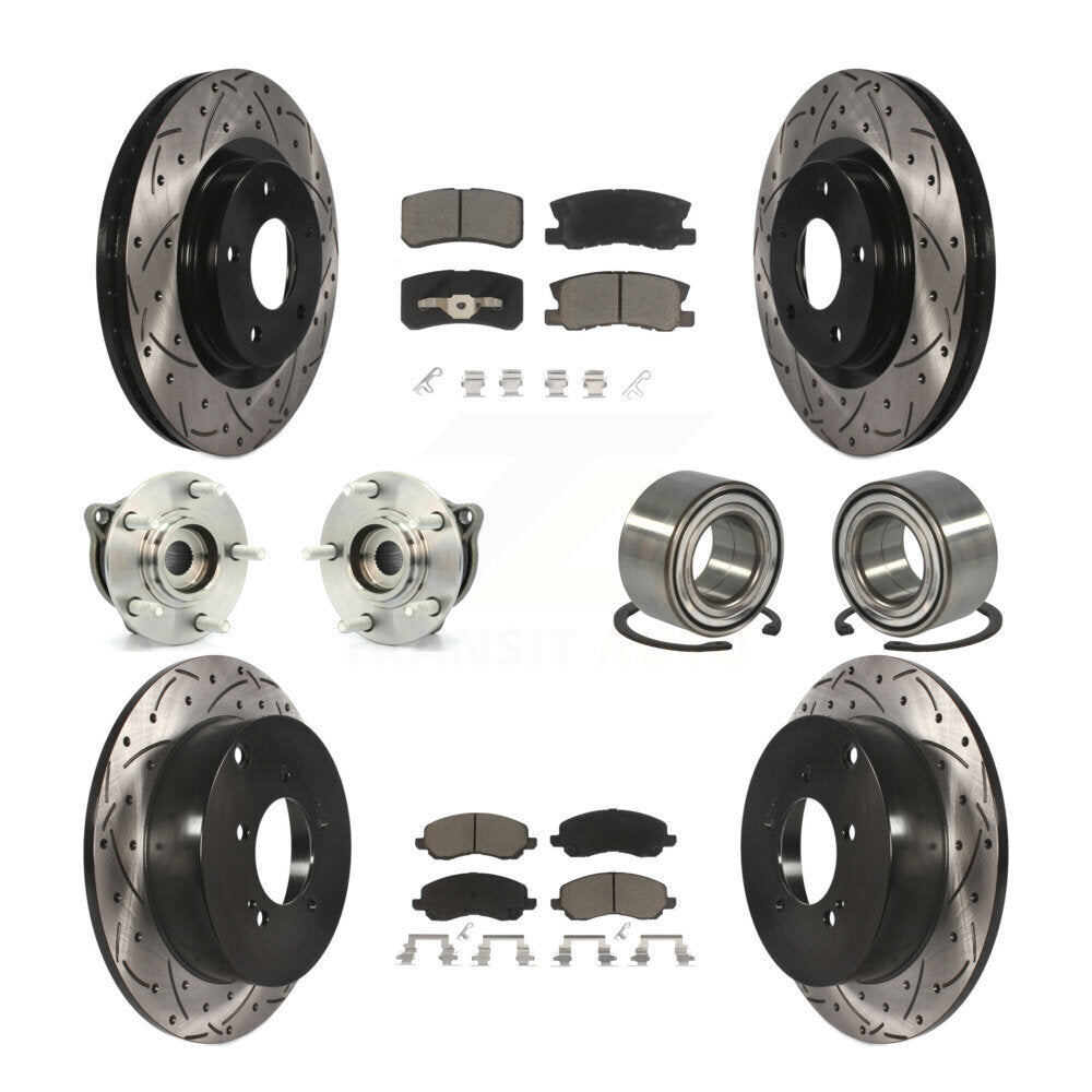 Transit Auto KBB-117516 Wheel Bearing for 2007-2013 Mitsubishi Outlander - Front and Rear product image