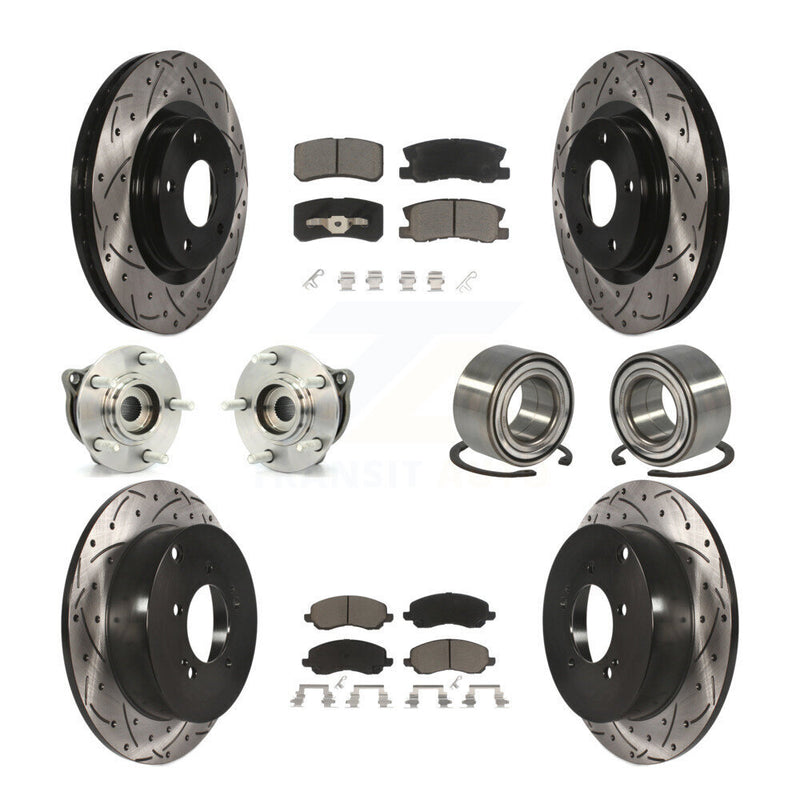 Transit Auto KBB-117516 Wheel Bearing for 2007-2013 Mitsubishi Outlander - Front and Rear product image