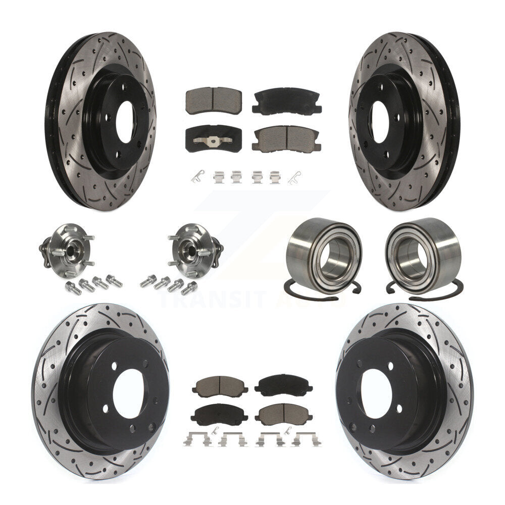 Transit Auto KBB-117517 Wheel Bearing for 2008-2013 Mitsubishi Outlander, Mitsubishi RVR - Front and Rear product image