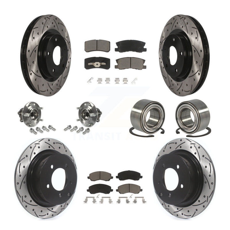 Transit Auto KBB-117517 Wheel Bearing for 2008-2013 Mitsubishi Outlander, Mitsubishi RVR - Front and Rear product image