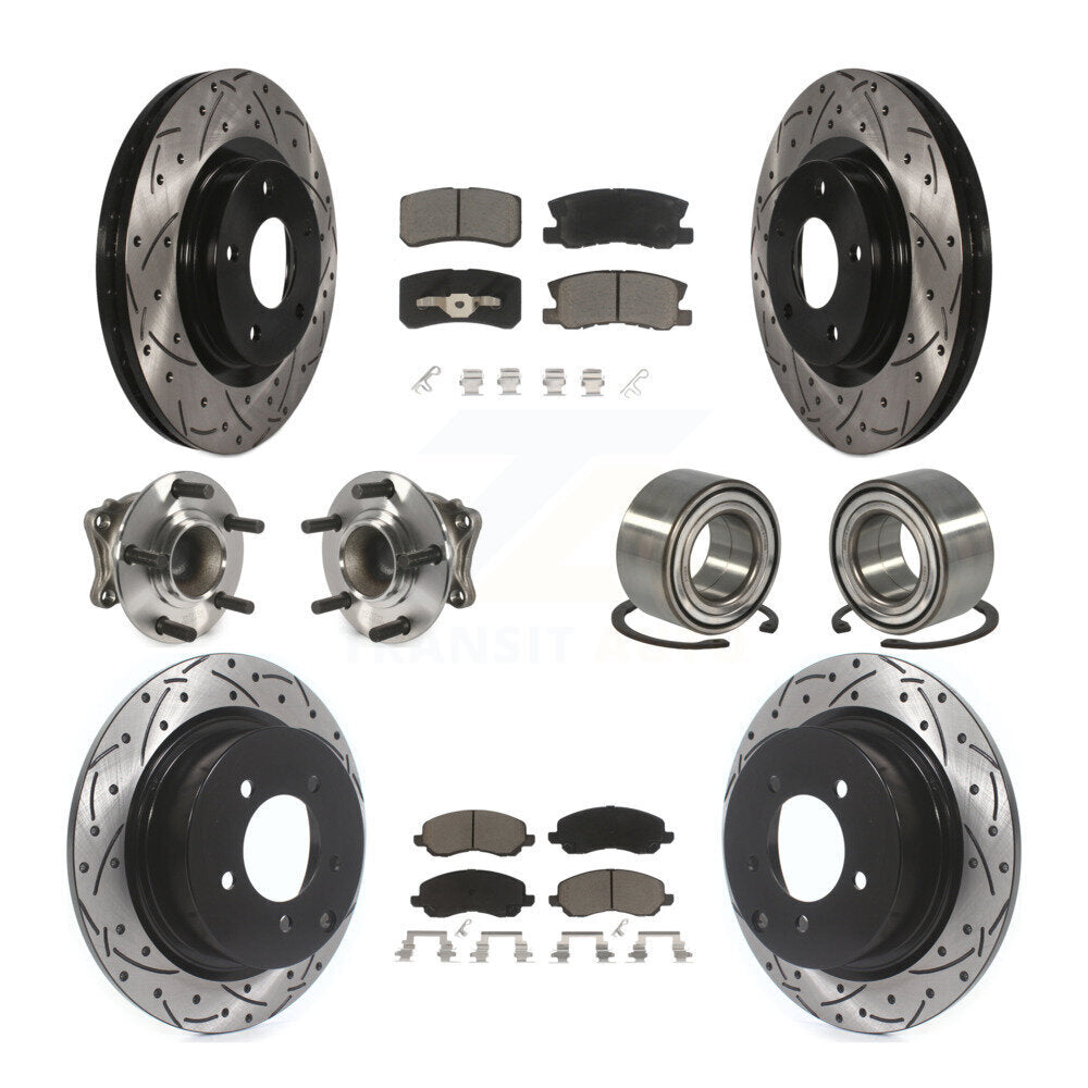 Transit Auto KBB-117518 Wheel Bearing for 2008-2013 Mitsubishi Outlander - Front and Rear product image