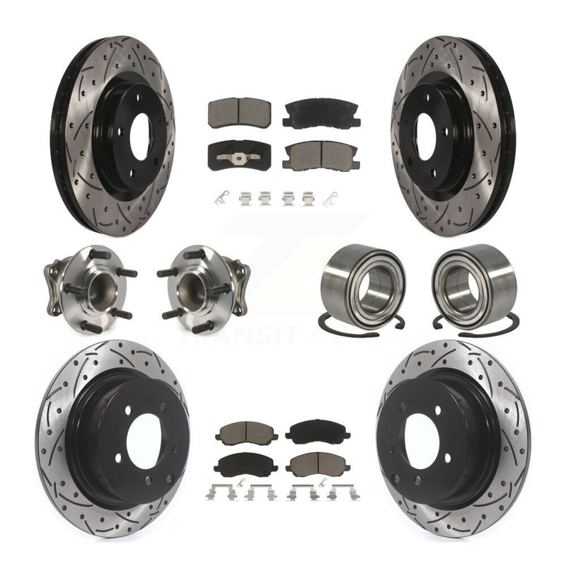 Transit Auto KBB-117518 Wheel Bearing for 2008-2013 Mitsubishi Outlander - Front and Rear product image