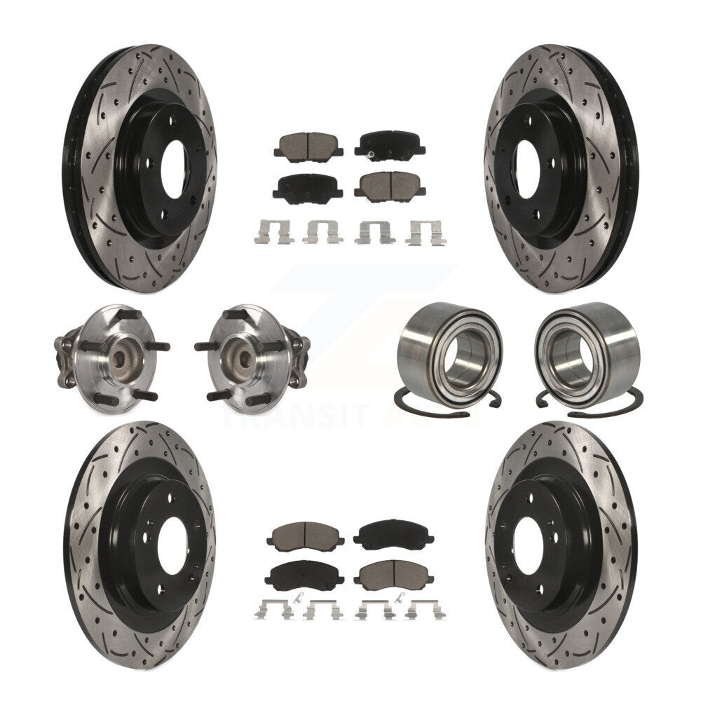 Transit Auto KBB-117519 Wheel Bearing for 2013-2021 Mitsubishi Outlander, Mitsubishi Outlander Sport, Mitsubishi RVR - Front and Rear product image