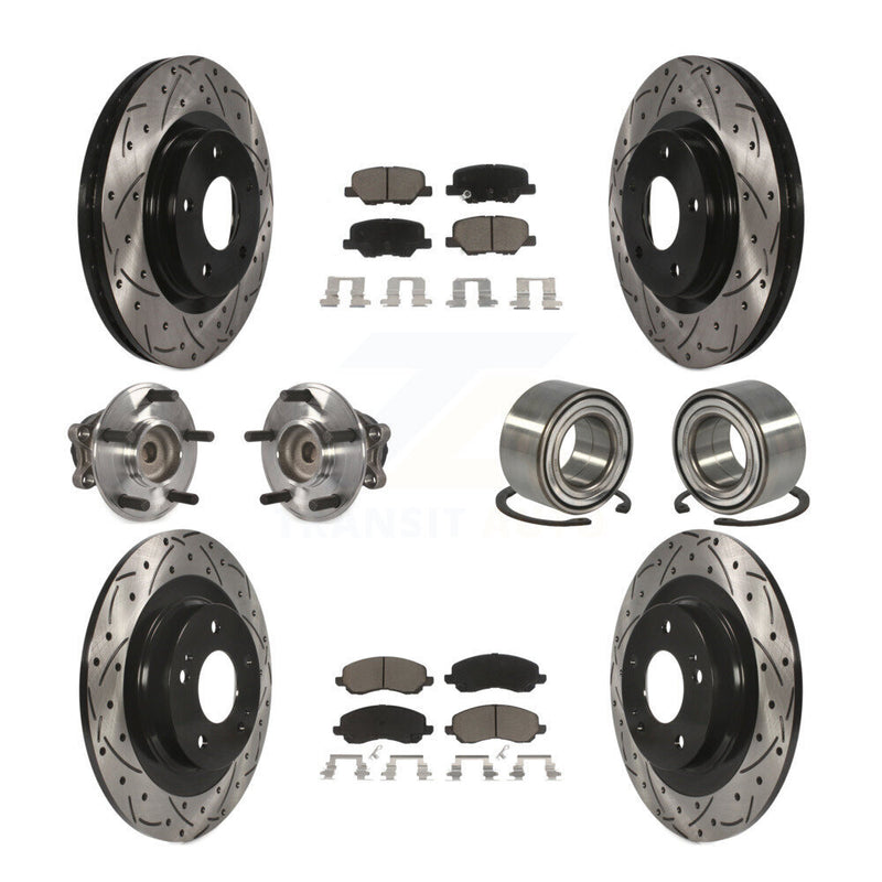 Transit Auto KBB-117519 Wheel Bearing for 2013-2021 Mitsubishi Outlander, Mitsubishi Outlander Sport, Mitsubishi RVR - Front and Rear product image