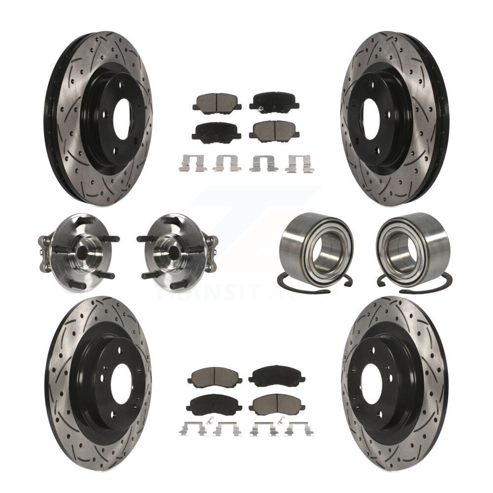 Transit Auto KBB-117520 Wheel Bearing for 2013-2021 Mitsubishi RVR, Mitsubishi Outlander, Mitsubishi Outlander Sport - Front and Rear product image