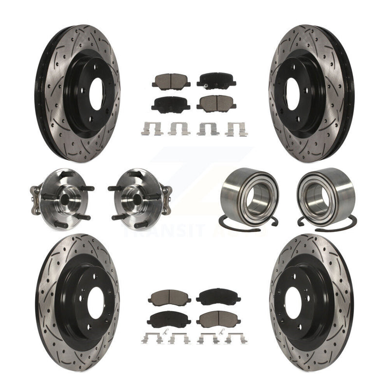 Transit Auto KBB-117520 Wheel Bearing for 2013-2021 Mitsubishi RVR, Mitsubishi Outlander, Mitsubishi Outlander Sport - Front and Rear product image