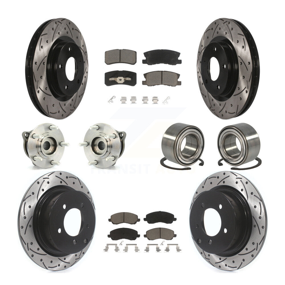 Transit Auto KBB-117521 Wheel Bearing for 2008-2013 Mitsubishi Outlander, Mitsubishi Outlander Sport - Front and Rear product image