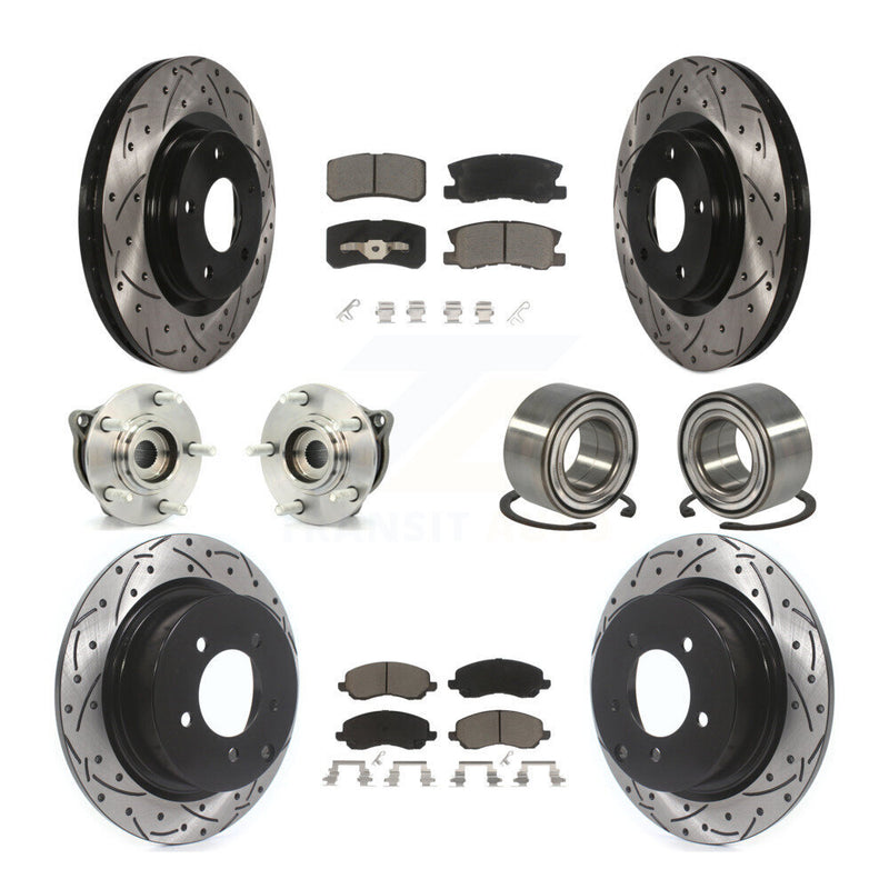 Transit Auto KBB-117521 Wheel Bearing for 2008-2013 Mitsubishi Outlander, Mitsubishi Outlander Sport - Front and Rear product image