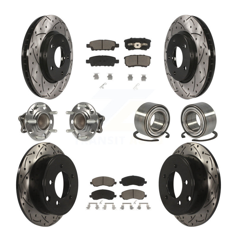Transit Auto KBB-117522 Wheel Bearing for 2008-2009 Mitsubishi Lancer - Front and Rear product image