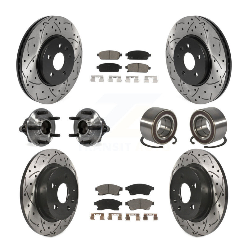 Transit Auto KBB-117529 Wheel Bearing for 2013-2014 Chevrolet Sonic - Front and Rear product image