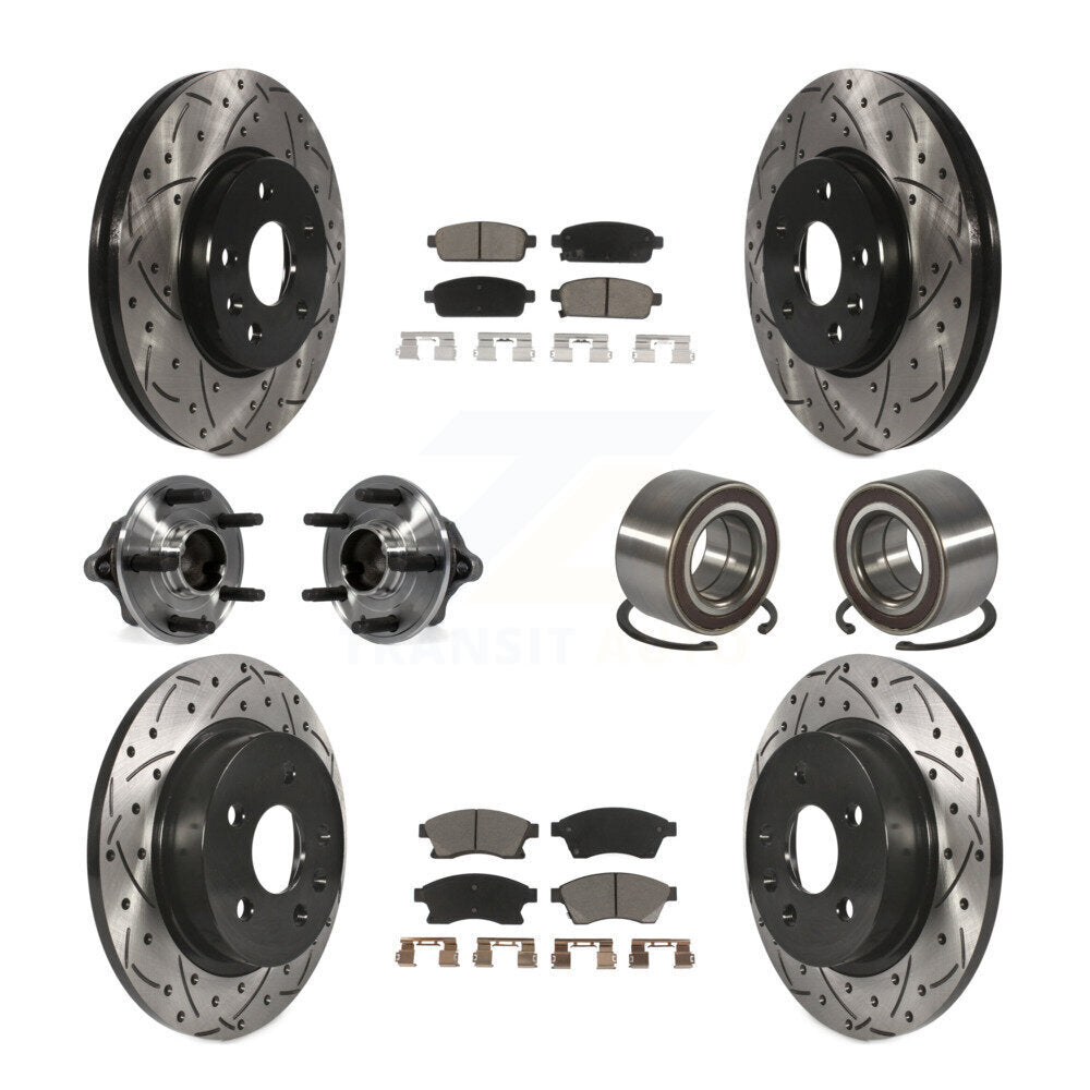 Transit Auto KBB-117530 Wheel Bearing for 2013-2015 Chevrolet Sonic - Front and Rear product image