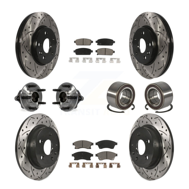 Transit Auto KBB-117530 Wheel Bearing for 2013-2015 Chevrolet Sonic - Front and Rear product image