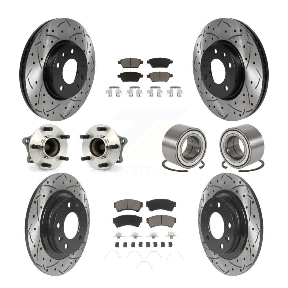 Transit Auto KBB-117531 Wheel Bearing for 2009-2013 Mazda 6 - Front and Rear product image