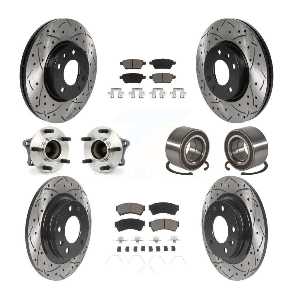 Transit Auto KBB-117532 Wheel Bearing for 2009-2013 Mazda 6 - Front and Rear product image