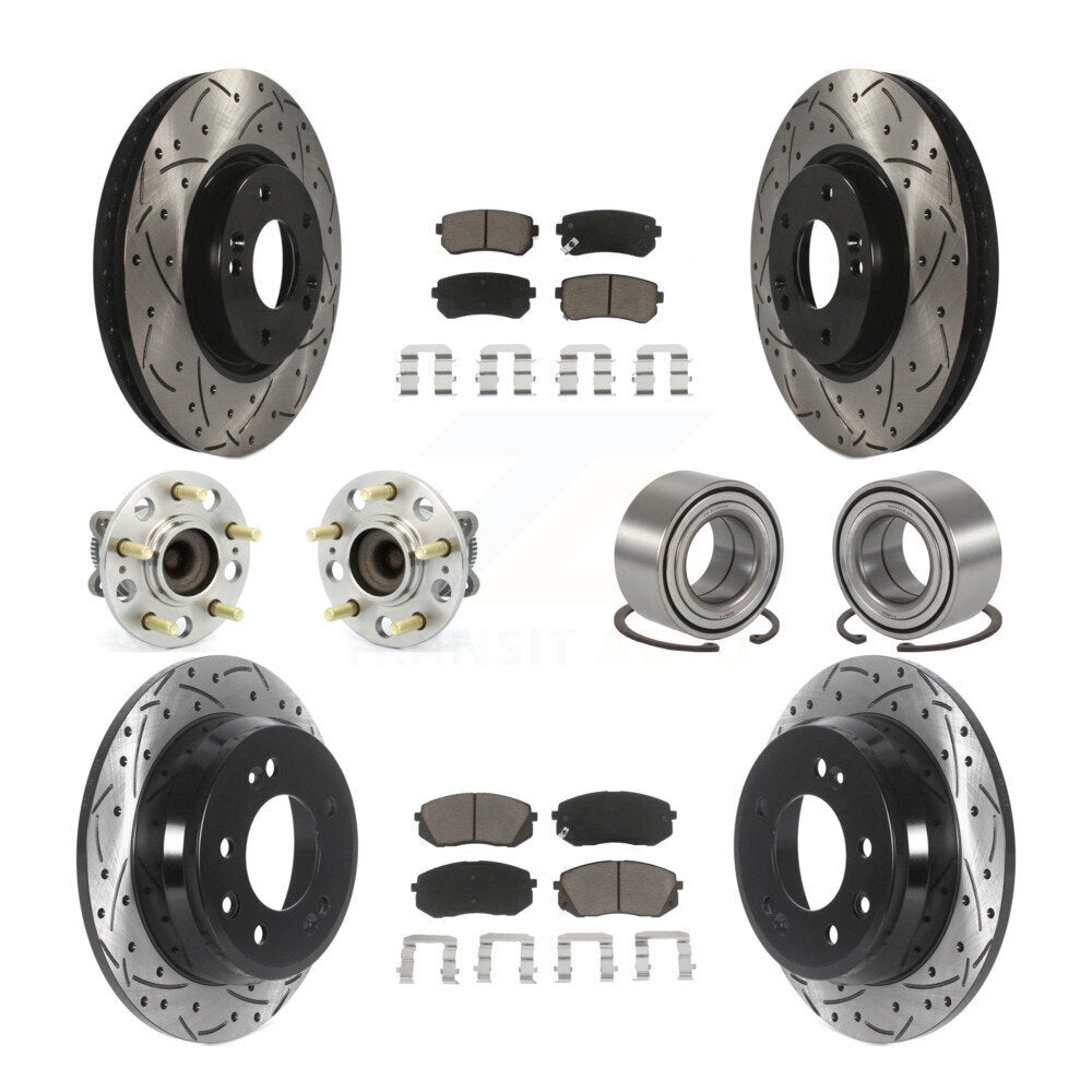 Transit Auto KBB-117548 Wheel Bearing for 2012-2016 Hyundai Tucson, Kia Sportage - Front and Rear product image